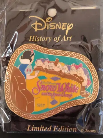 레어! 레트로 디즈니 히스토리 오브 아트 백설공주와 7인의 난쟁이