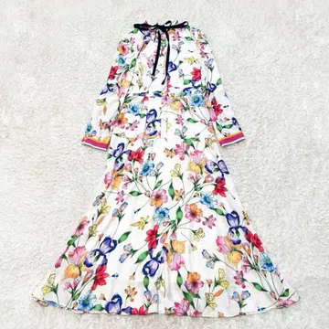 택 포함 핑키&다이앤 보타니컬 프린트 원피스 2024 모델 38