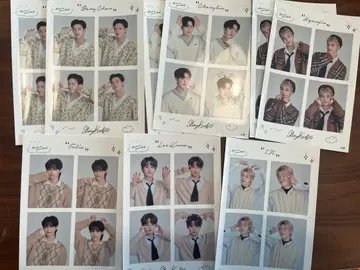 스키즈 프린트 사진풍 씰