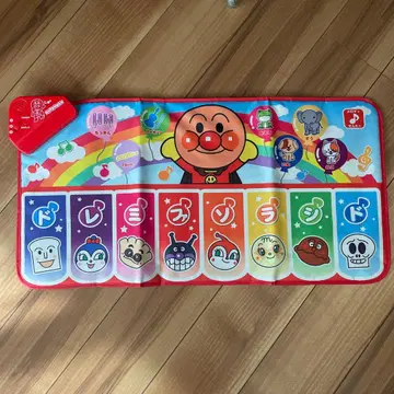 호빵맨 도레미파 스텝 매트 피아노