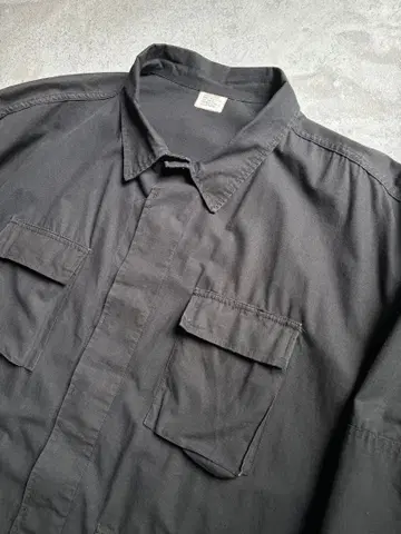 레어 사이즈! 90s BDU 자켓 블랙 XXXL 블랙 파티그