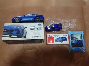 SUBARU BRZ 부딪히지 않는 미니카 토미카 카드 3종 세트