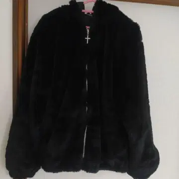 아베일 곰돌이 귀 퍼 블루종