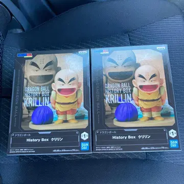 미개봉 새상품 드래곤볼 피규어 History BOX 크리린 2점