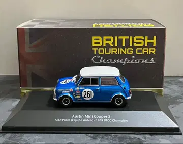 ATLAS 1/43 오스틴 미니 쿠퍼 S #261 BTCC