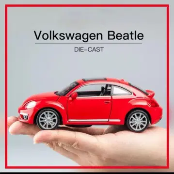 1/32 스케일 더 비틀 왼쪽 H 라이트+사운드 풀백카 배터리 포함