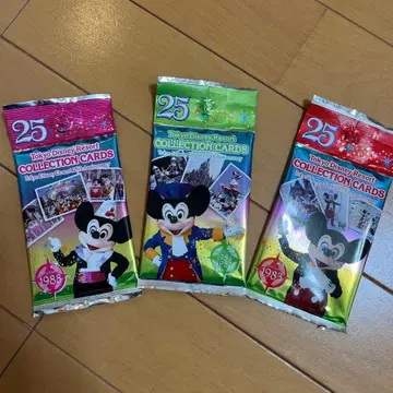 도쿄 디즈니 리조트 컬렉션 카드 25주년