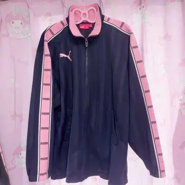 PUMA 핑크 저지 네이비