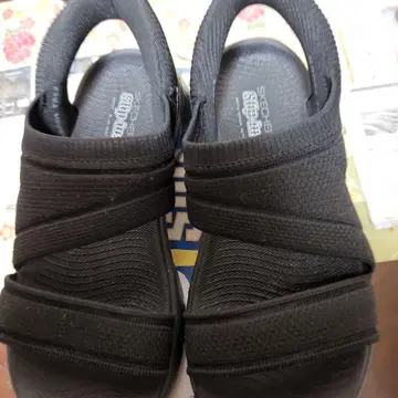 SKECHERS 스포츠 샌들 블랙