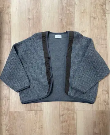 [ RAINMAKER KYOTO ] 본딩 니트 자켓