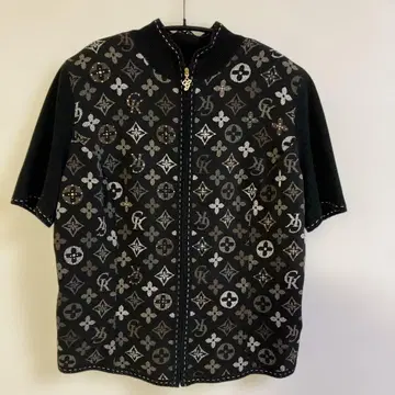 이타리야 미세스 시니어 여성복 반팔 니트 상의