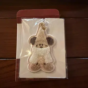 디즈니 크리스마스 2025 릴린린 키체인 화이트