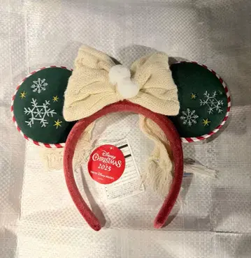 디즈니 크리스마스 2025 미니 귀 머리띠
