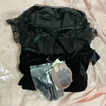 클라로리 쿠루미 마담 녹턴 벨로아 룸 원피스 블랙 M 사이즈