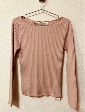 아푸와이저 리셰 리브 니트 핑크