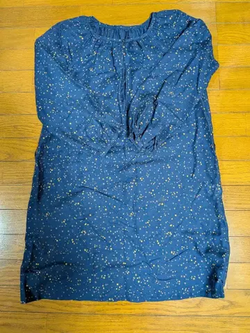 [ MACPHEE 맥피 ] 네이비 무릎 기장 원피스