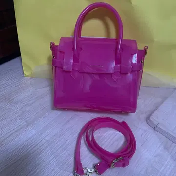 Samantha Thavasa 클리어백 핑크