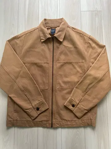 GAP 크롭 집업 자켓 데님 원단