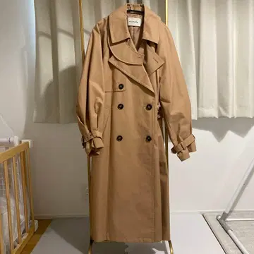 Bshop 미니츠 베이지 트렌치코트