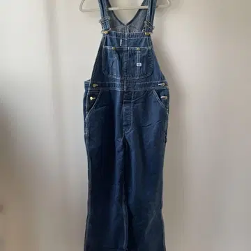 Lee 데님 오버롤 34 x 33 오버 사이즈