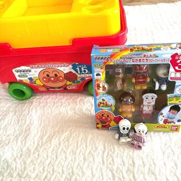 호빵맨 블록 블록 인형 세트