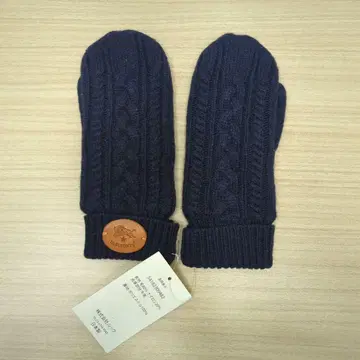 일비종떼 장갑 미튼 네이비