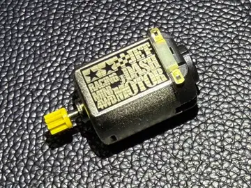 타미야 미니 사륜구동 제트 돌진 모터 노랑 피니언