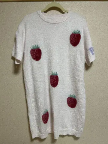 젤라또피케 스무디 후르츠 자카드 원피스 딸기