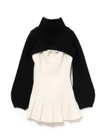 andmary Twiggy tweed mini dress AM1557