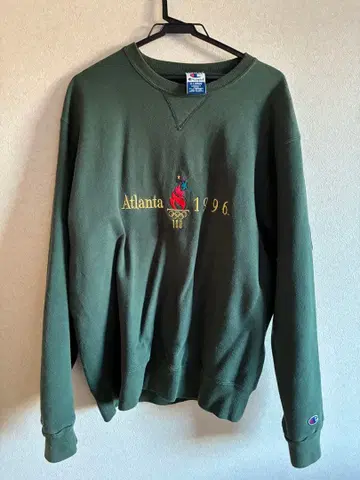 챔피온 애틀랜타 올림픽 로고 맨투맨 멕시코제 그린 XL