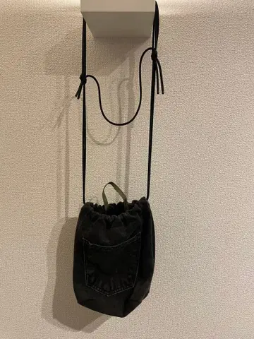 thirty look 숄더백 사코슈 데님 리메이크