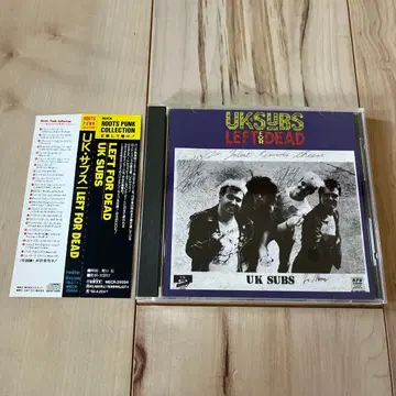 UK SUBS / LEFT FOR DEAD 일본 국내반