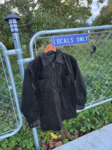 코듀로이 자켓 L 사이즈 구제 의류