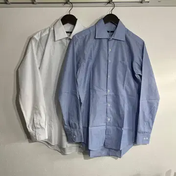 SUITS SELECT 정장 셀렉트 셔츠 파랑 화이트 M