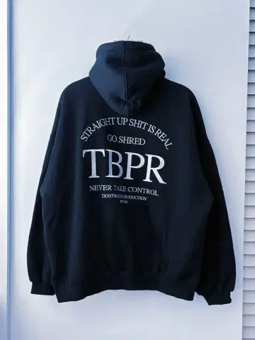 TIGHTBOOTH STRAIGHT UP HOODIE black L