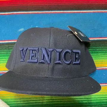 VENICE 자수 네이비 캡 ELLEGARDEN 호소미 타케시