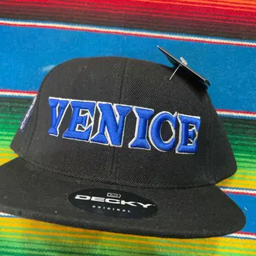 DECKY VENICE 야구 모자 블랙 ELLEGARDEN