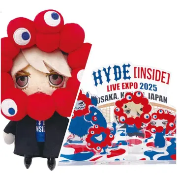 HYDE 미야쿠미야쿠 봉제 인형 아크릴 스탠드 세트 [ 미개봉 ]