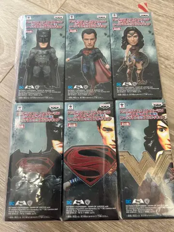 DC코믹스 피규어 전 6체 세트 저스티스 리그 WCF