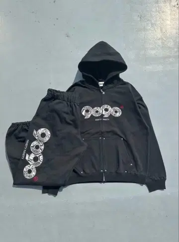 9090 OGLogoAssort Zip Hoodie Sweat Pants