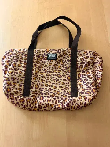 Xgirl 레오파드 무늬 스쿨백