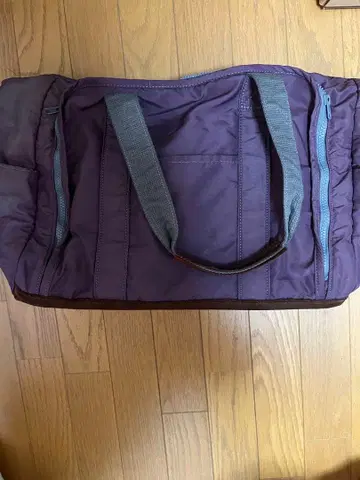 보스턴백 손잡이와 바닥 천연 가죽