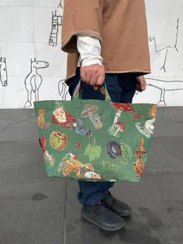 [새상품] 토트백 mushroom 나탈리 레테 고블랑 직조