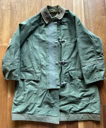 미군 파이어맨 코트 빈티지