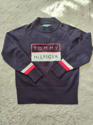 타미힐피거 골프 여성용 네이비 스웨터 M 사이즈