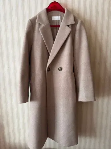 글로벌 워크 롱 코트 베이지