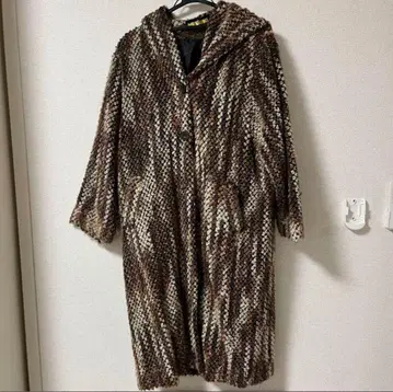 구제 의류 코트 개성파 레트로 여성용 롱 코트 아우터 레어