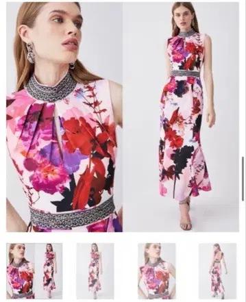 karen millen 파티 드레스 원피스