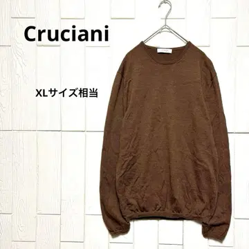 새상품급 Cruciani 크루치아니 크루넥 니트 스웨터 50