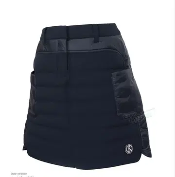 새상품급 and per se 빅 로고 충전솜 스커트 M